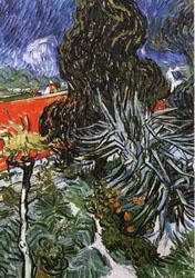 Vincent Van Gogh Dr.Gachet's Garden at Auvers-sur-Oise oil painting picture